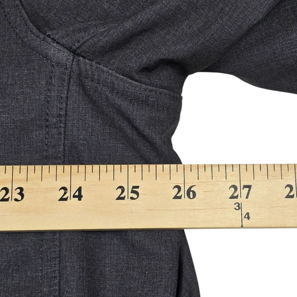 Nautica Softshell Bonded Fleece Gray Jacket Weather/Wind Resistant, Men's XXL - Picture 9 of 10